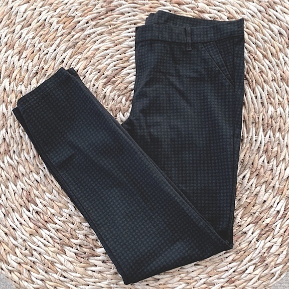 Kut from the Kloth Black & Gray Check Ponte Pant - Picture 2 of 9